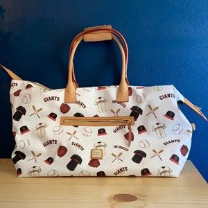 Dooney & Bourke Large MLB Giants Duffle Weekender